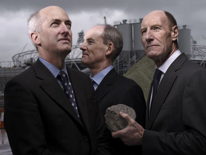 London Olympics 2012 Sir David Higgins; ian galloway; sir john armitt